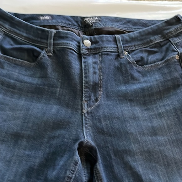 Curves 360 by NYDJ Boost Bermuda Sorts High Rise Size 16 - Picture 15 of 16